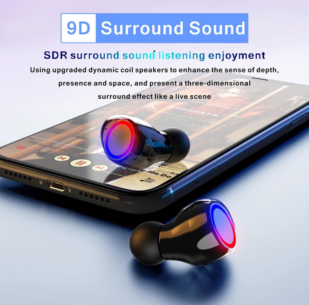 Ninja Dragon M12PRO 3D Surround Sound Bluetooth 5.0 True Wireless