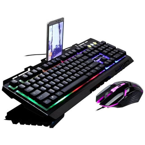 Load image into Gallery viewer, Ninja Dragons Premium NX900 USB Wired Gaming Keyboard and Mouse Set
